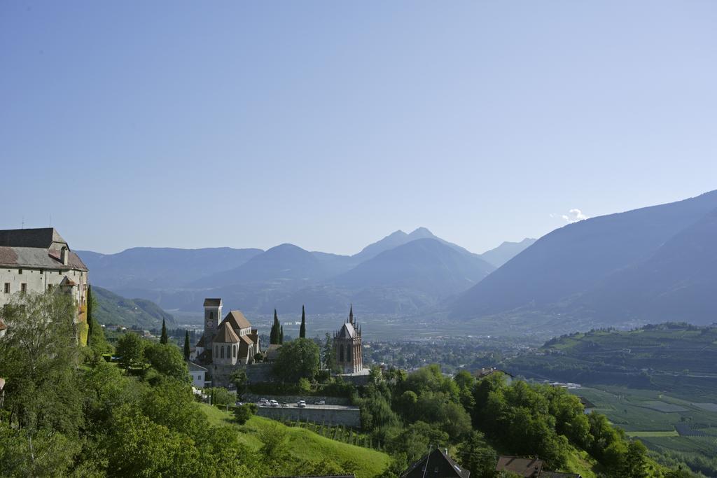 Pension Verdinserhoehe Schenna Buitenkant foto